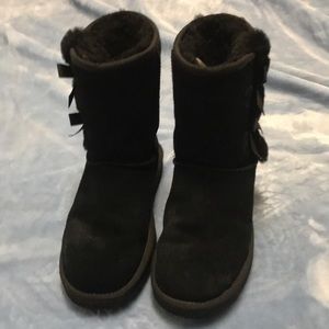 Black Boots Koolaburra by UGG with Bows on side